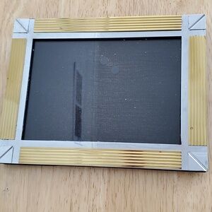 Mixed Metals Picture Frame Holds 8 X 10" Picture